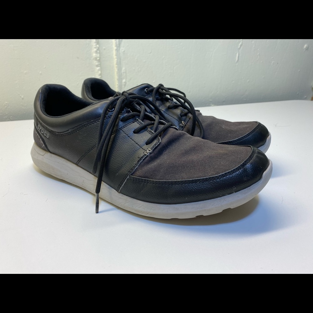 Crocs Leather Lace Ups